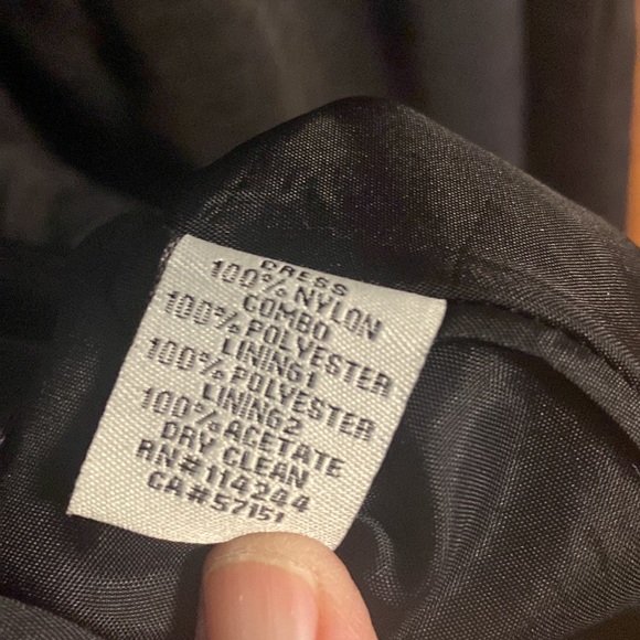 Gorgeous Eliza J black sheer mesh polka dot fit and flare, size 8 - Picture 12 of 12